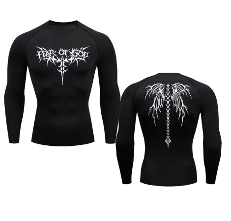 T-shirts de Sport Gym Séchage Rapide avec Imprimé Anime