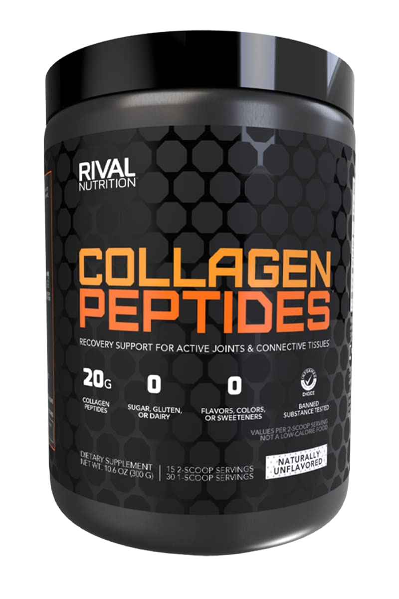 Péptides de Collagène Rival Nutrition - Sans Saveur 10.6 oz