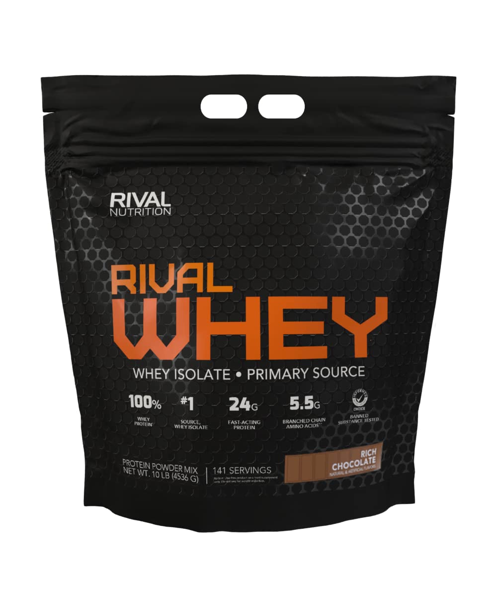Rival Nutrition Rival Whey - Chocolat Riche 10lbs