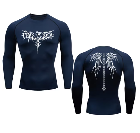 T-shirts de Sport Gym Séchage Rapide avec Imprimé Anime