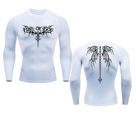 T-shirts de Sport Gym Séchage Rapide avec Imprimé Anime